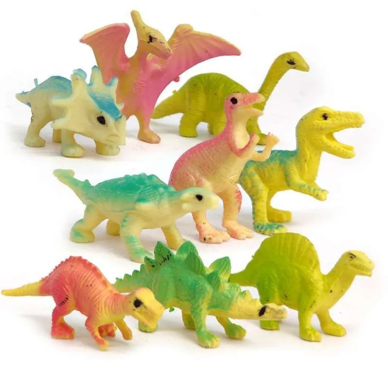Figure Animal Dinosaur World isi 9 pcs OCT 1203 / Mainan Anak Simulasi Replika Hewan Mini Atur Binatang
