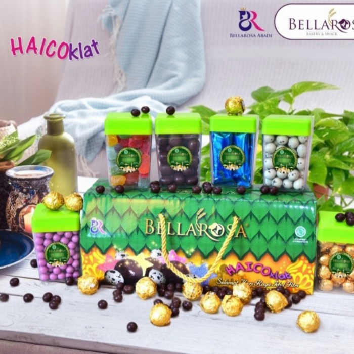 

Coklat Lebaran - Bellarosa Haicoklat Paket Lebaran / Kue Kering / Hai Cokelat Bellarosa