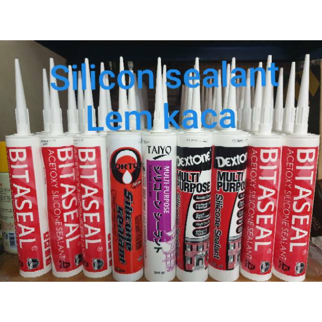 

Lem kaca atau Silicon sealant