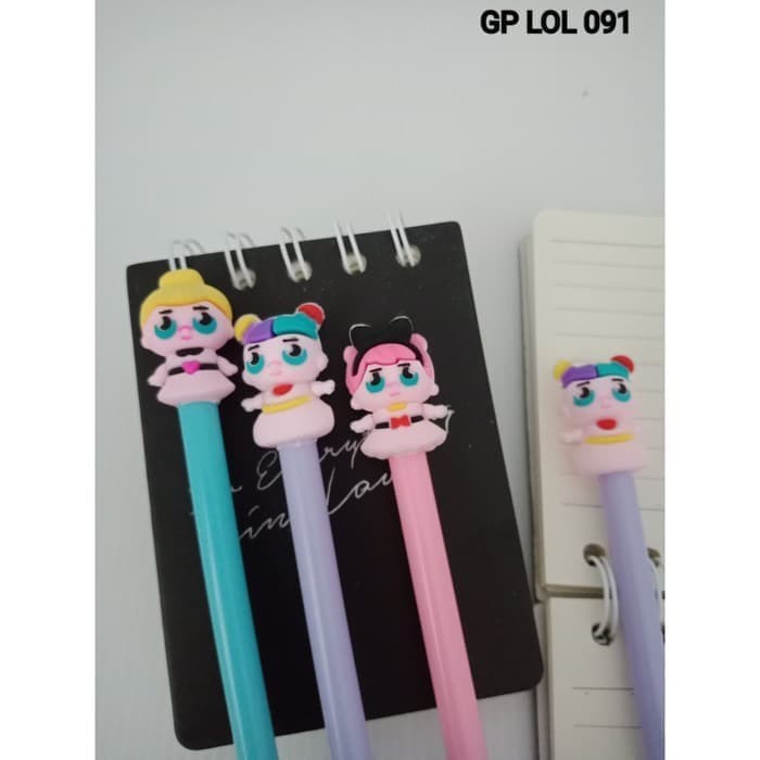 

Promo STATIONERY BOLPEN GEL CUTE LOL PEN GEL PULPEN GEL KARAKTER ISI 3 Diskon