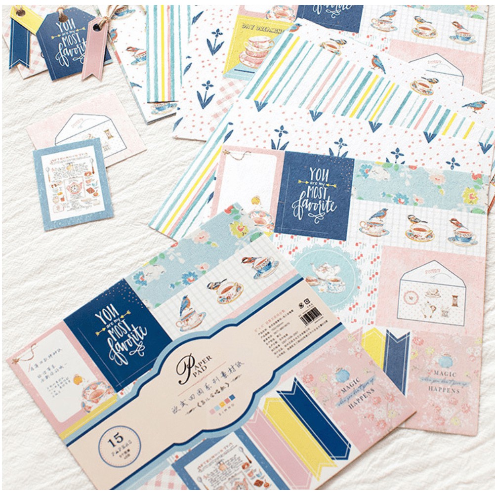 

[YM PROJECTS] DIY Scrapbook Decoration Paper Kertas Dekorasi DIY Scrapbook