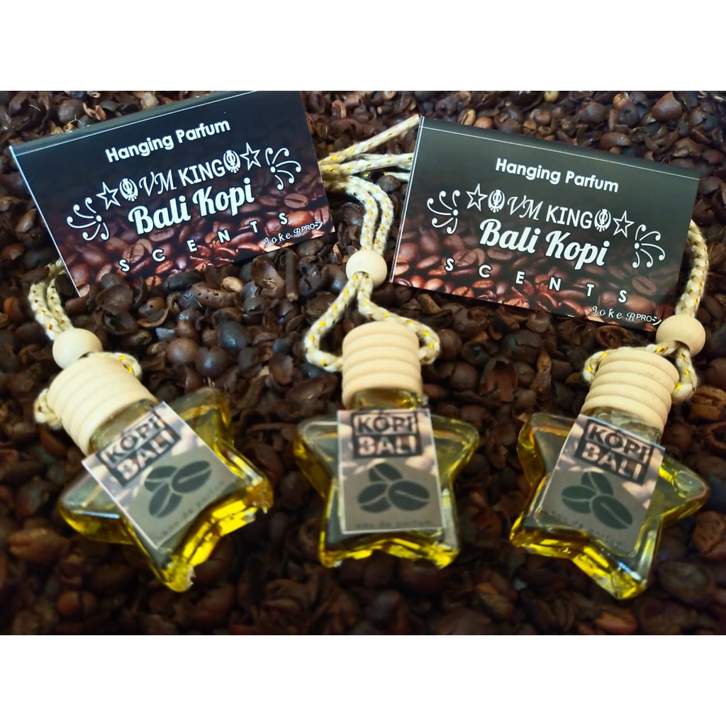 PARFUM KOPI BALI BOTOL GANTUNG VM KING