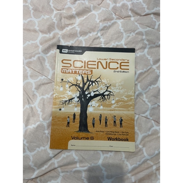 

preloved buku science matters work book lower secondary volume 8