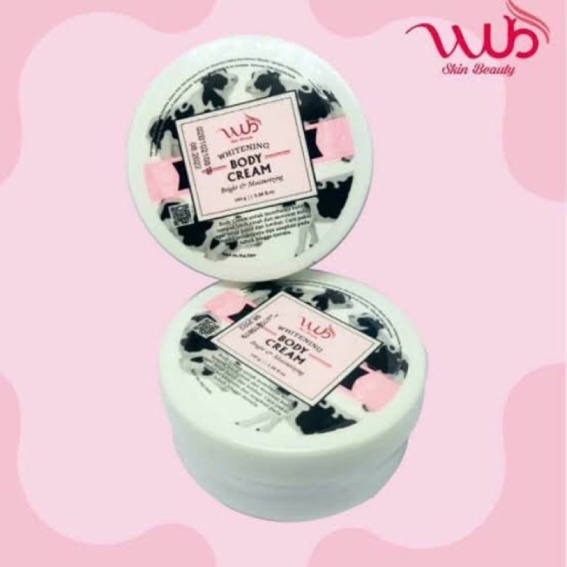 Jual (READY SIAP KIRIM) WUB Body cream bleaching ORIGINAL 100gr