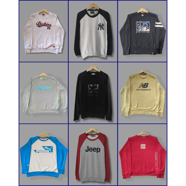 CREWNECK SECOND BRANDED