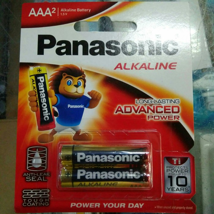 Baterai battery Alkaline Panasonic AAA A3 2 Pcs