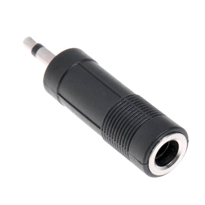 Converter Audio Jack plastik 6.5 mm to 3.5 mm Mono Aux 6.5 ke 3.5 mm Original