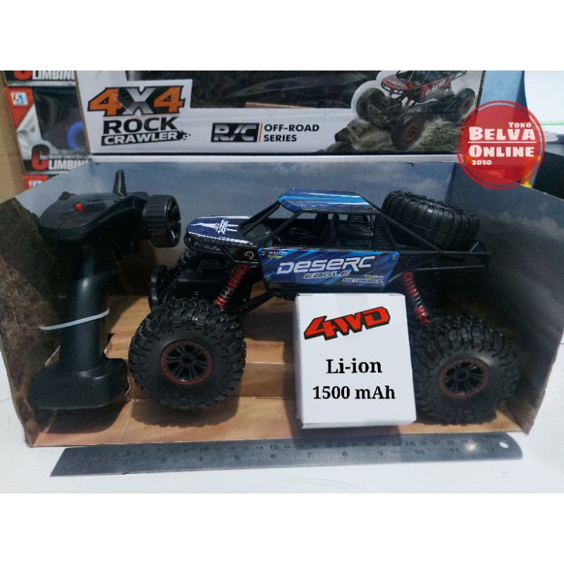 RC Mobil Remote Control Offroad Rock Climbing 4WD 4x4 - Mainan anak - Laki Laki - Cowok - Remot