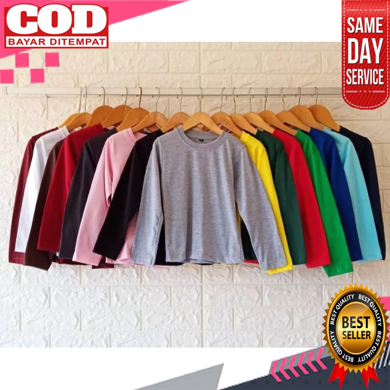 KAOS RIB ANAK PREMIUM KAOS RIB ANAK UNISEX KAOS POLOS