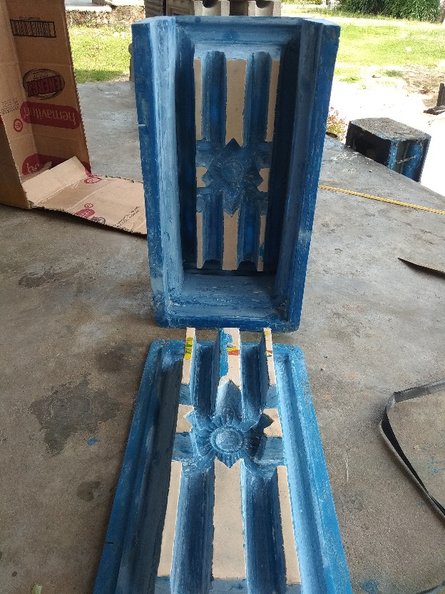 Cetakan Loster Fiber Horizon Kembang ( Rf023 )