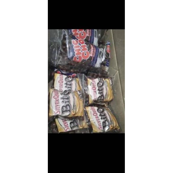 

STAR Silverqueen bites almond . Mede snack kiloan ready stok
