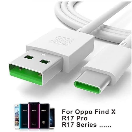 Kabel Charger Dan Data Oppo Super Vooc 4A FastCharging