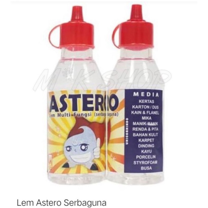 Lem kain /Lem bahan Serbaguna. MERK : ASTERO