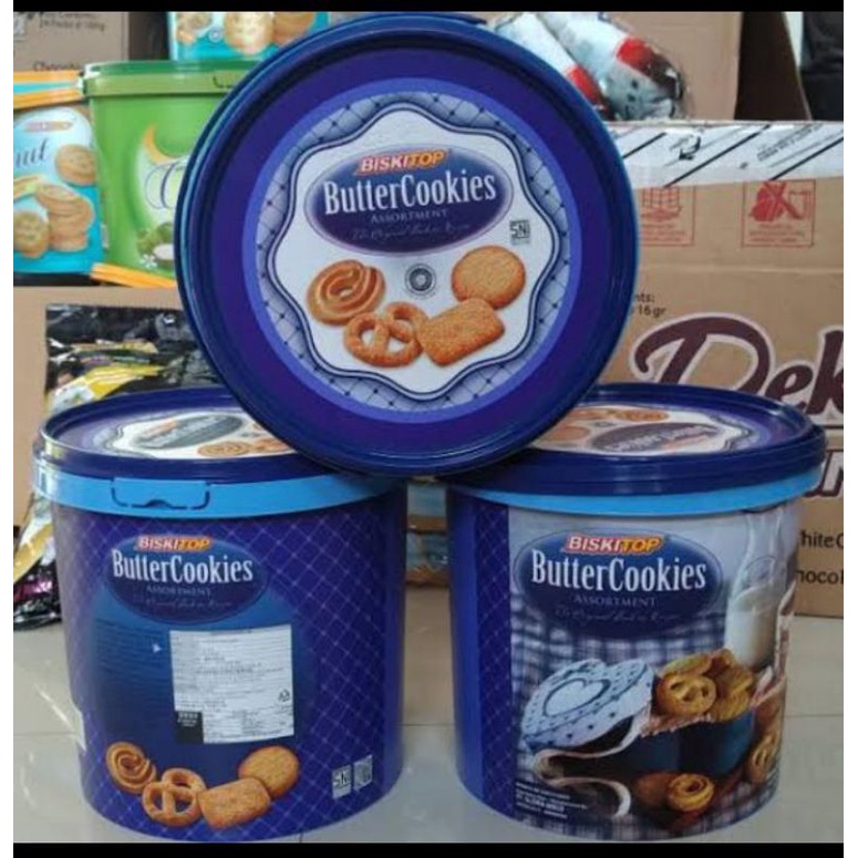 Jual Biskitop Butter Cookies Biskitop Toples Timbo Biskuit Butter Kukis