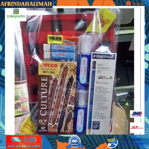 

{TERBARU} PAKET ALAT TULIS / PAKET HEMAT/ PAKET MURAH / PAKET SET SEKOLAH