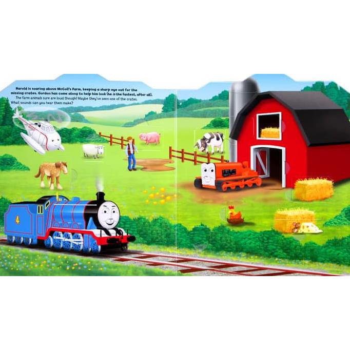 Thomas And Friends The Great Train Mystery A Lift-The-Flap Board Book