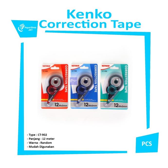 

Termurah!!! Correction Tape Kenko Ct-902, Tip Ex Roll Kenko Ct-902
