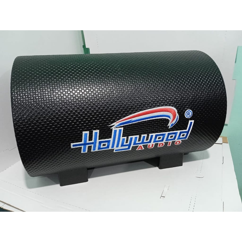 Speaker Mobil Bass Tube HW-100 / Subwoofer Audio Mobil HW100 Speaker Mobil Hollywood Speaker HW 100