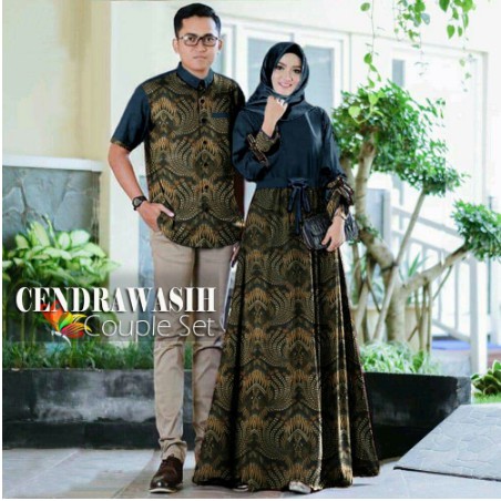 GAMIS COUPLE BAJU LEBARAN 2020 KELUARGA MUSLIM PASANGAN SERAGAM FAMILY MODERN TERBARU