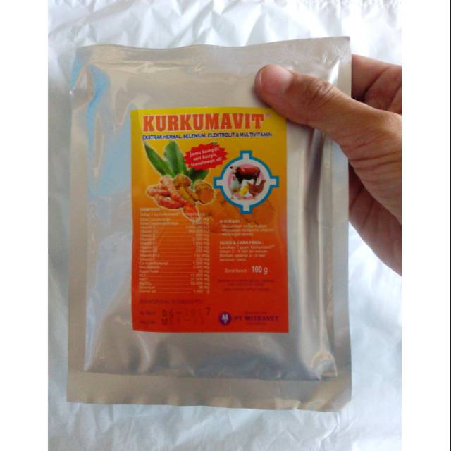 

Jamu kunyit unggas kurkumavit