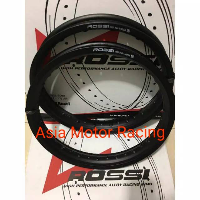 Pelak Pelek Velg Rossi Ring 18 215 x 250 Rossi Wm Kotak Not TDR Comet Sprint Xd Tagasako Scarlet