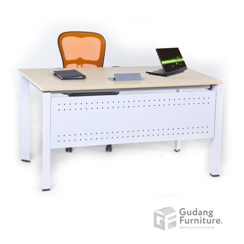 Jual Meja Kerja Kantor Manager Modern Minimalis Aditech FR 10 | Shopee ...