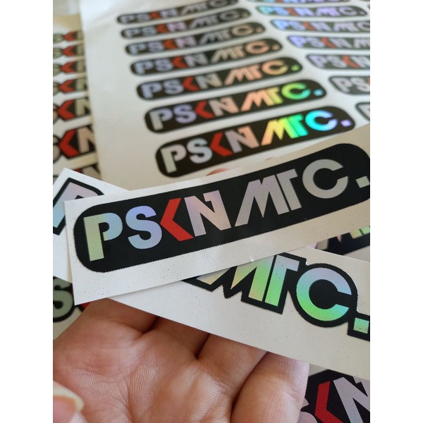 

stiker hologram pelangi # PSKNMTC #