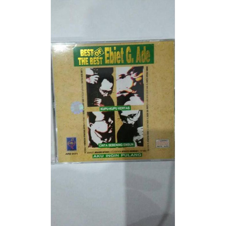 promo CD ORIGINAL EBIET G ADE - BEST OF THE BEST EBIET G ADE diskon