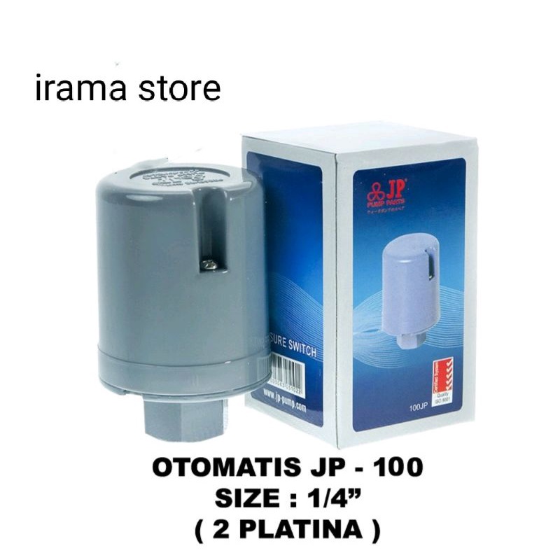 JP Otomatis Pressure Switch 1/4&quot; 2 platina / Otomatis pompa air JP 100