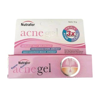 Jual Nutrafor Acne gel 10 gr / Gel for acne | Shopee Indonesia