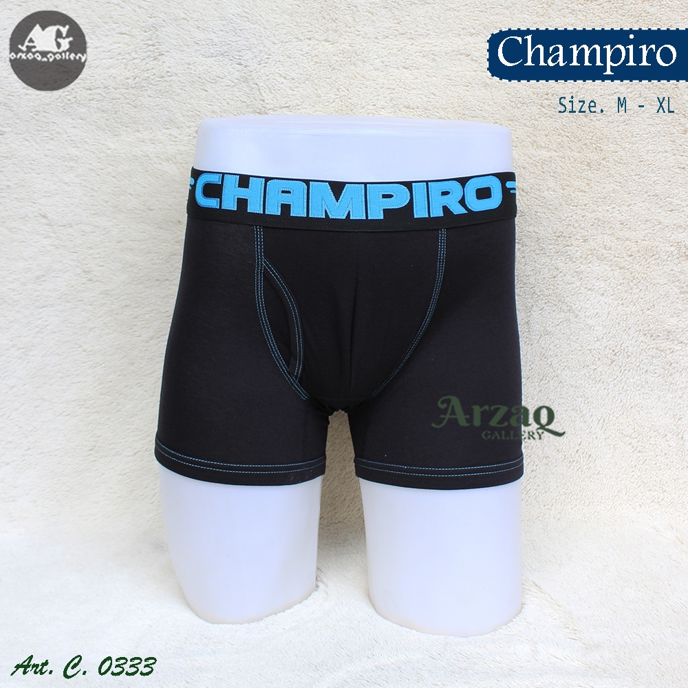 [3 pcs] Boxer champiro C.0333-C | Boxer Pria / Cd Boxer / Champiro / Celana Dalam Pria / Celana Boxer / Celana Dalam