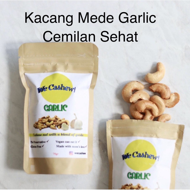 

We Cashew Garlic Kacang Mede Rasa Bawang Rasa Garlic