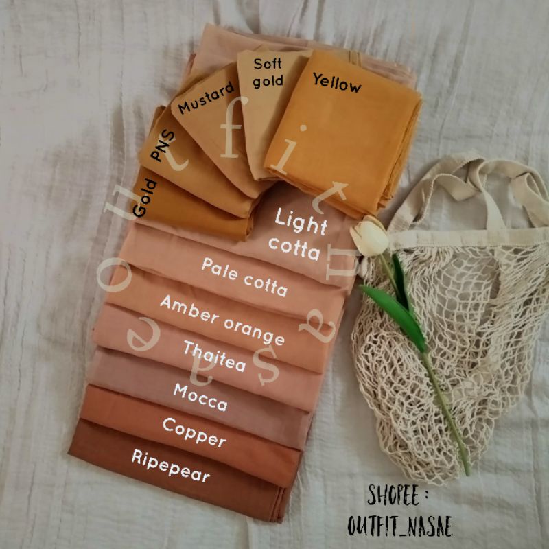 ONASAE Hijab Paris Paris hijab red rose varisha bb sunny Jilbab segi empat paris jadul seri 1 dari 3-5