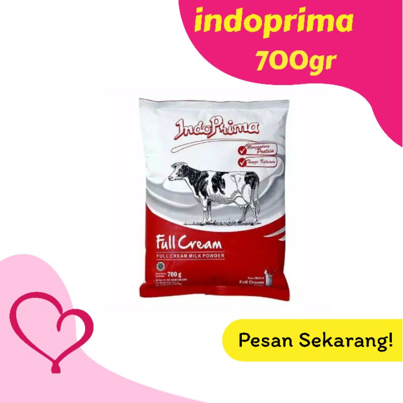 

Indoprima fullcream 700 gram susu gemuk