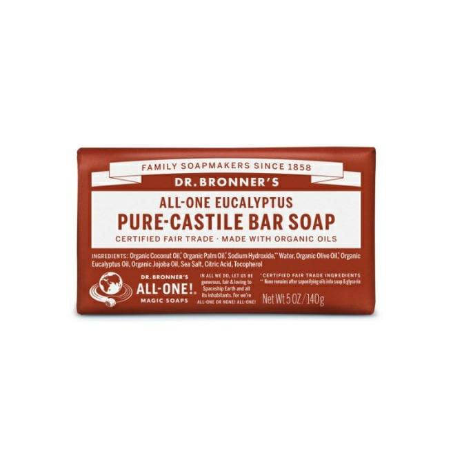 Dr Bronners Pure Castile Bar Soap 140g - Sabun Batang Organic