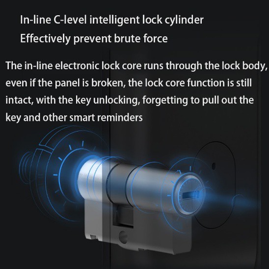 Mijia Smart Door Lock Keyless Fingerprint NFC Kunci Pintu Rumah