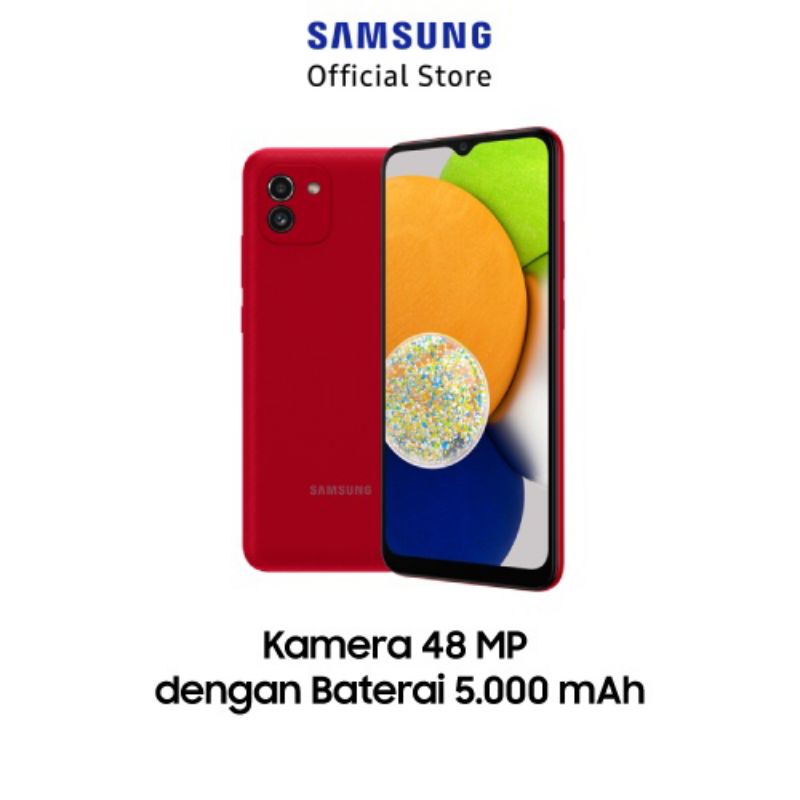 Samsung Galaxy A03 Core 2/32GB & A03 4/64GB & 4/64GB Resmi