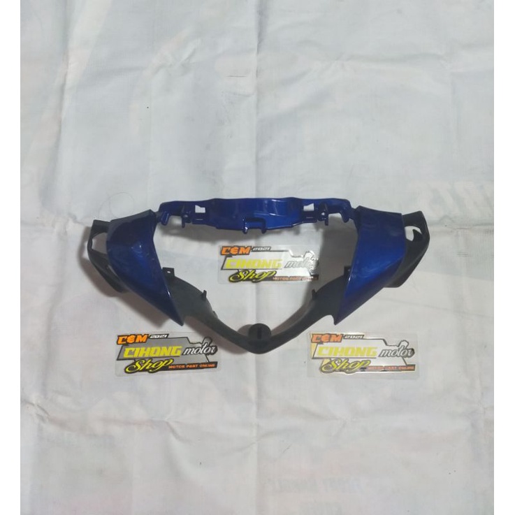batok kepala depan supra x 125 Helm in biru
