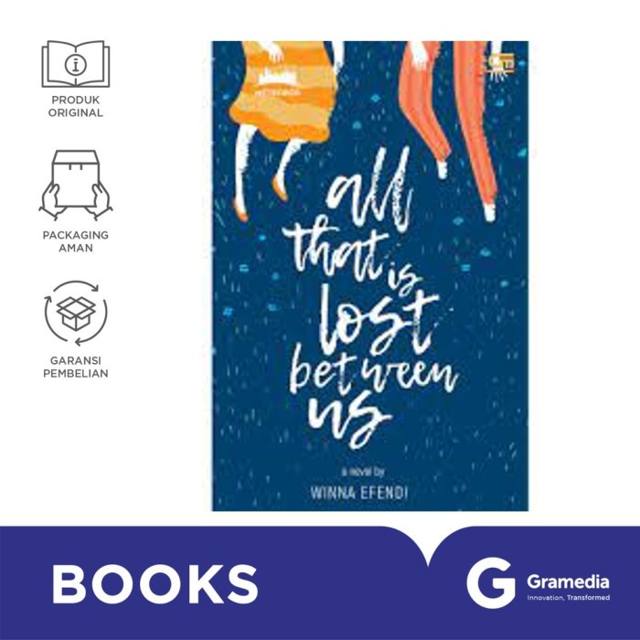 

DISKON SPESIAL ALL THAT IS LOST BETWEEN US* WINNA EFENDI TERLARIS