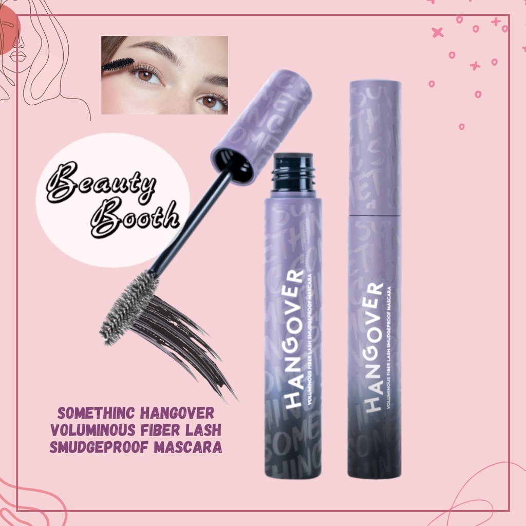 SOMETHINC HANGOVER Voluminous Fiber Lash Smudgeproof Mascara