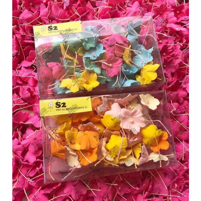 

gumpaste hiasan kue bunga s2