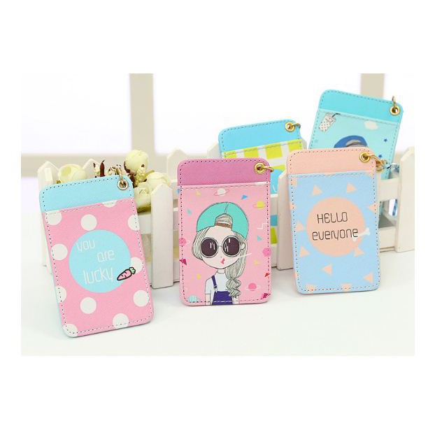 

ID Card / Tempat Kartu Girls, Emoticon, kartun Edition