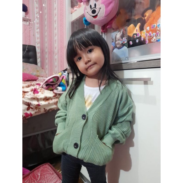 Cardigan Rajut Anak 2-5 Tahun Murah Bisa COD / Cardigan / Cardigan Wanita / Sweater Wanita