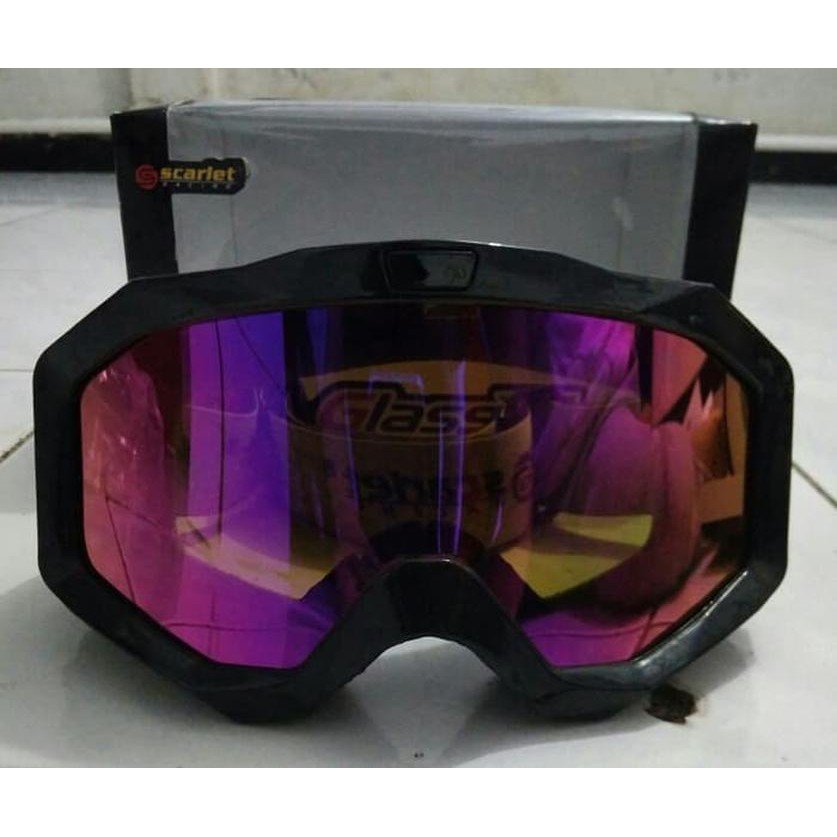 Goggle / kacamata cross Scarlet onderdil