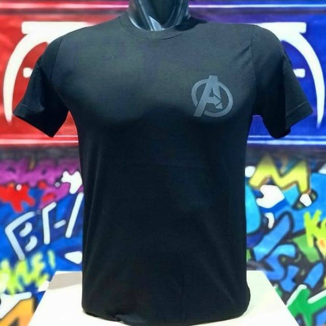Kaos dewasa azura superheroes dewasa / logo avenger