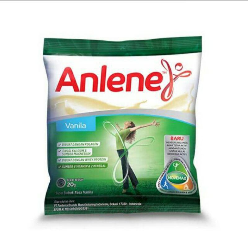 

ANLENE ACTIFIT VANILA SACHET 20gr