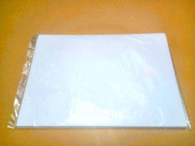 

Kertas Stiker Sticker Transparan Transparant A4 (Glossy) Bisa Di Print Inkjet High Quality