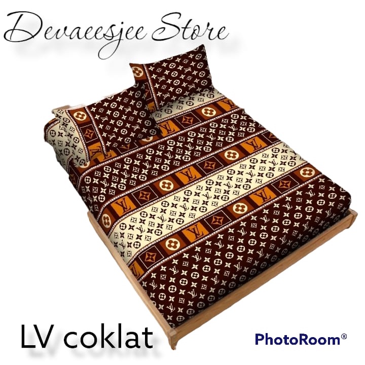 SPREI 1 SET MOTIF BUNGA LIROSE NO.3 UKURAN 120X200 TERMURAH