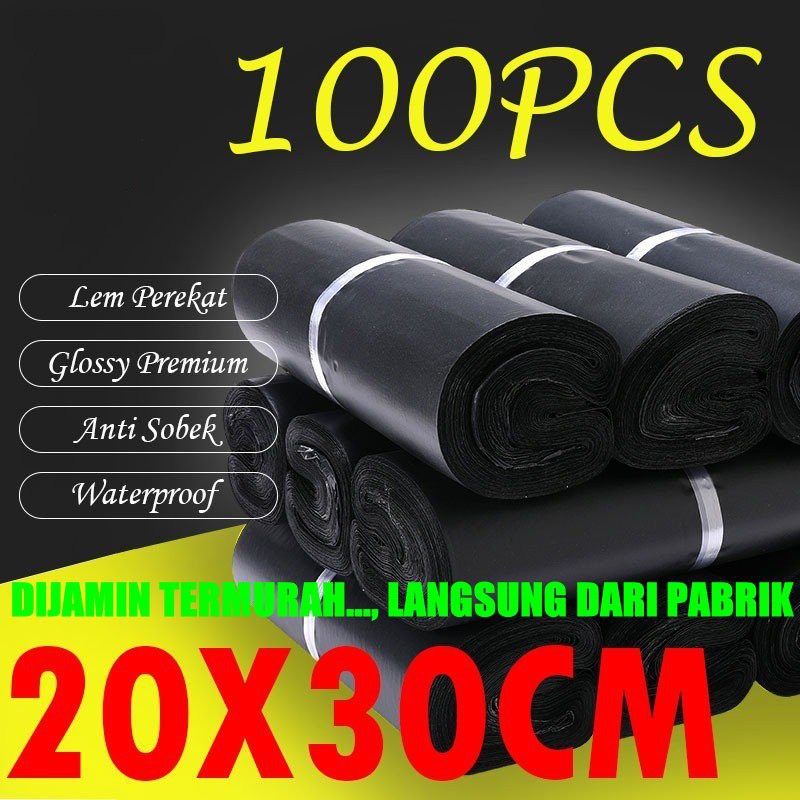 

UKURAN 20x30 CM PLASTIK POLYMAILER ORI PE PACKING BUNGKUS BARANG OLSHOP ONLINE SHOP KANTONG PLASTIK