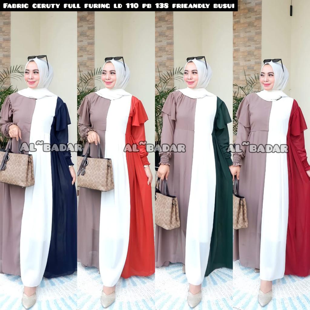 [ BISA COD ]GAMIS CERUTY BABYDOLL KOMBINASI PRIEANDLY BUSUI,GAMIS CERUTY BABYDOLL KOMBINASI MODEL TERBARU